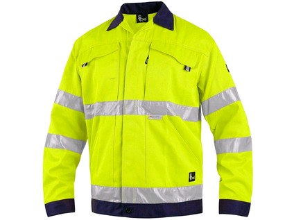 Blůza CXS NORWICH, výstražná, pánská, žluto-modrá, vel. 68